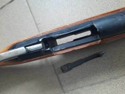 Макет массогабаритный карабин Мосина (1948 г, Алатырь)