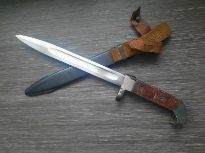Штык-нож (ММГ) без пропила к АК-47, 6х2 (Р57)