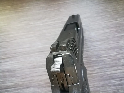 Охолощенный пистолет Retay X1 (Springfield XD) 9mm P.A.K (черный)