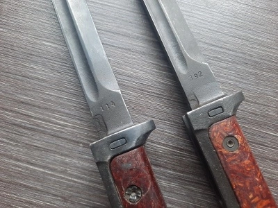 Штык-нож к автомату SA Vz. 58 (Bayonet) Чехославакия (1 и 3 клепки)