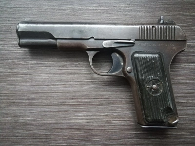Охолощенный пистолет ТТ 33-О (Токарева) 7,62x25 Blank, 3 категория