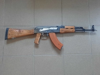Охолощенный автомат Калашникова АКМ (ВПО-925) 7,62x39 коллекционный, эксклюзивный