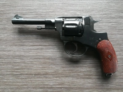 Охолощенный СХП револьвер Наган СО-95/9 (ТОЗ, 9 ИМ) 1916 год (императорский)