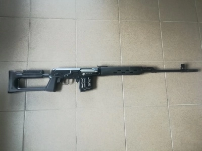 ММГ учебная снайперская винтовка Драгунова (СВД, стационарный приклад)