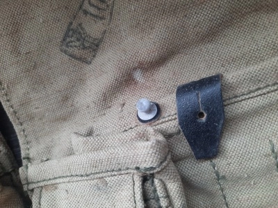 Подсумок автоматный для АК на 4 магазина (брезентовый) Оригинал СССР