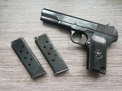 Охолощенный СХП пистолет Tokarev-СО Kurs (ТТ, Norinco M54) 7,62x25