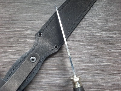 Нож "Финка НКВД", сталь 95Х18, символика ГЕРБ