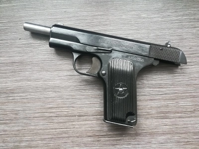 Охолощенный СХП пистолет Tokarev-СО Kurs (ТТ, Norinco M54) 7,62x25