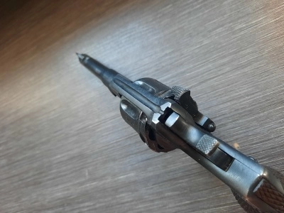 Охолощенный револьвер СХ-НАГАН ИЖ-172 1945 года. (старый деактив) Б/У