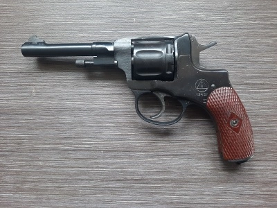 Охолощенный СХП револьвер Наган СО-95/9 (ТОЗ, 9 ИМ) 1930-1940-е года