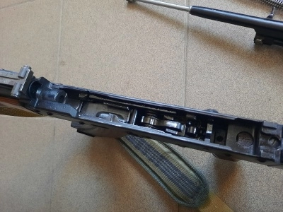 Охолощенный автомат Калашникова АКМ-СХ от "Молот Армз" (1966 год) Б/У