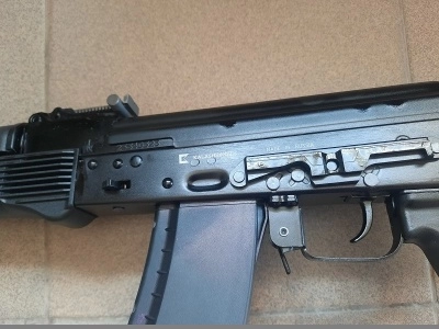 Макет учебный автомат Калашникова АК74М-М (ММГ, складной приклад), ИЖ-184 ПС