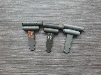 Планка прицельная (целик) на 1000м для РПК, АК, ВЕПРЬ, САЙГА с возможностью внесения боковых поправок (оригинал, СССР)