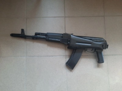 Макет учебный автомат Калашникова АК74М-М (ММГ, складной приклад), ИЖ-184 ПС