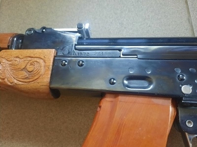 Охолощенный автомат Калашникова АКМ (ВПО-925) 7,62x39 коллекционный, эксклюзивный