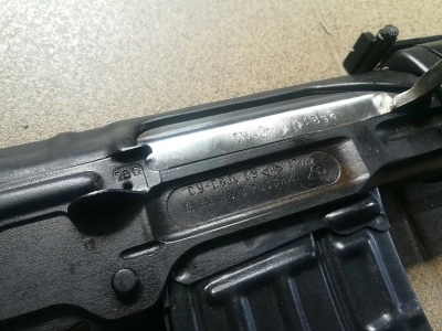 ММГ Макет винтовки Драгунова (СВД) пластик/дерево Оригинал 91 год