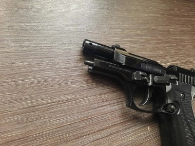 Сигнальный пистолет мод. B92-S KURS compact (Беретта компакт) кал. 5.5 мм. под патрон 10 ТК, черный