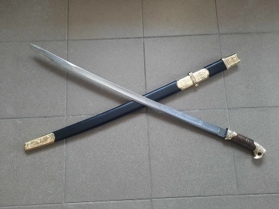 Шашка строевая Юбилейная, украшенная (Р1Ю)