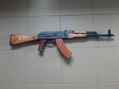 Охолощенный автомат Калашникова АКМ (ВПО-925) 7,62x39, 1 категория, б/у отличное состояние
