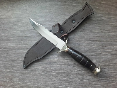 Нож "Разведчика", сталь 95Х18, пятка разведчик