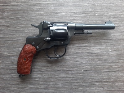 Охолощенный СХП револьвер Наган СО-95/9 (ТОЗ, 9 ИМ) 1944 год