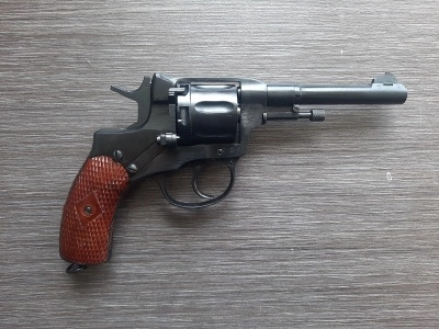 Охолощенный СХП револьвер Наган СО-95/9 (ТОЗ, 9 ИМ) 1944 год