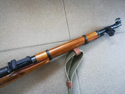 Охолощенный СХП карабин Мосина (1944 г, ВПО-923) + ремень (7,62x54) из коллекции