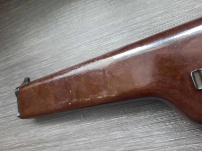 Бакелитовая кобура-приклад к пистолету Стечкина (АПС), раритет