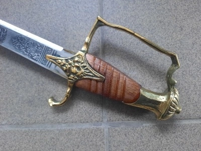 Сабля гусарская французская украшенная (Р37У)