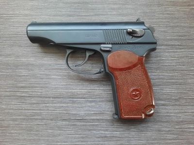Охолощенный пистолет Макарова, ПМ-СО/24 (10х24) Б/У, 1963 год