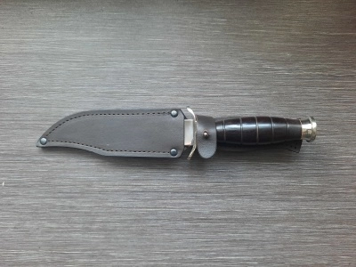 Нож "Разведчика", сталь 95Х18, пятка разведчик