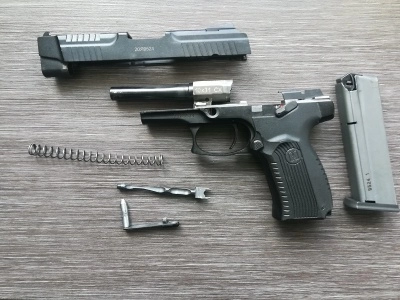 Охолощенный пистолет Ярыгина СХ-ПЯ (ГРАЧ, Р-415) 10х31