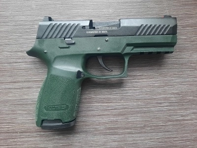 Сигнальный пистолет P320-S KURS (Sig Sauer) кал. 5,5 мм под 10ТК, хаки