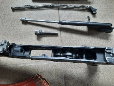 Макет (ММГ) списанный учебный автомат Калашникова (АКМ, ВПО-911, 7,62х39) б/у