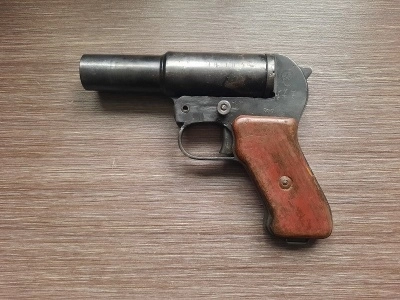 Пистолет сигнальный ОСШ-42 (ВПО-524) ракетница под капсюль жевело