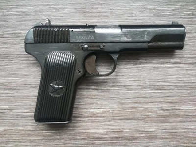 Охолощенный СХП пистолет Tokarev-СО Kurs (ТТ, Norinco M54) 7,62x25