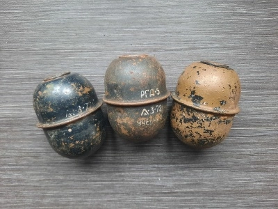 Макет учебно-тренировочной гранаты РГД-5 (ММГ, запал)