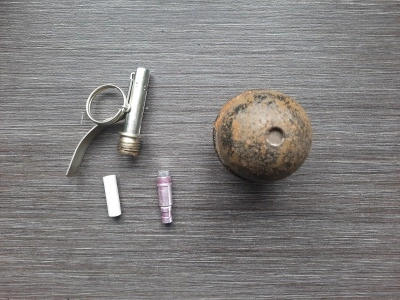 Макет учебно-тренировочной гранаты РГД-5 (ММГ, запал)