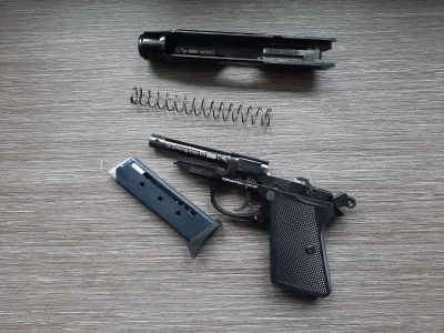 Сигнальный пистолет РР-S KURS (Walther) под патрон 10 ТК (черный)