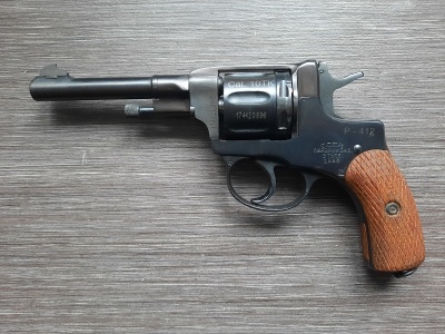 Охолощенный револьвер Р-412 (1926 год), из коллекции