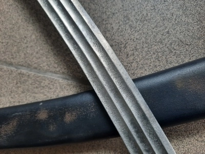 Сабля Офицерская Клыч, ножны черные (состаренная)