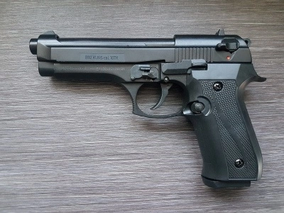 Охолощенный пистолет Beretta 92 СО (B92 СО) Курс-С (чёрный)