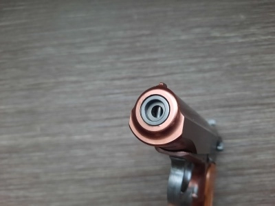 Охолощенный пистолет Макарова СО (ПМК, РМК), Курс-С. (пластмассовая рукоять, фигурная скоба)