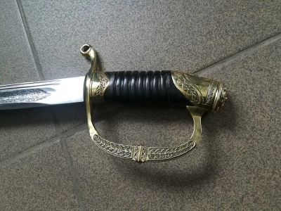 Сабля офицерская обр. 1913 г., украшенная (Р3У)