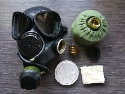 Противогаз ПМК-1 в сумке (оригинал, СССР)
