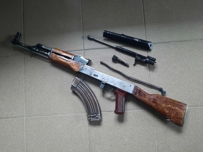 Охолощенный автомат Калашникова АКМ (ВПО-925, 7,62х39) 2 категория, б/у