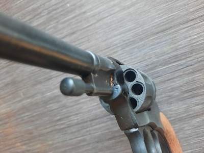 Сигнальный револьвер Наган 1922 год (РСФСР, МР-313) капсюль Жевело 5,6 мм
