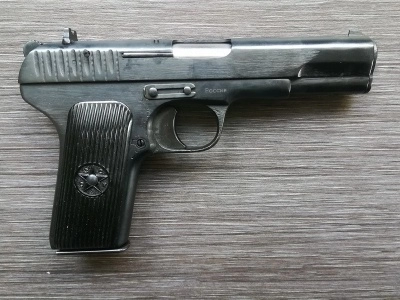 Охолощенный пистолет ТТ (СО-ТТ, ТОЗ, 9 ИМ, 1945г)
