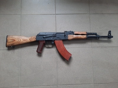 Макет (ММГ) списанный учебный автомат Калашникова (АКМ, ВПО-911, 7,62х39) б/у