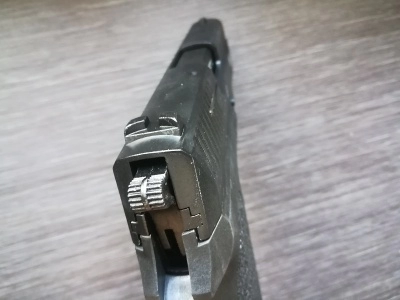 Охолощенный пистолет Retay S2022 (Sig Sauer) 9mm P.A.K (черный)